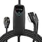 Lectron Level 2 EV Charger - ETL Certified, 240V, 40 Amp, NEMA 14-50 Plug, 16 ft Extension Cord LECHG14-50-40ABLKUS - alternate 1